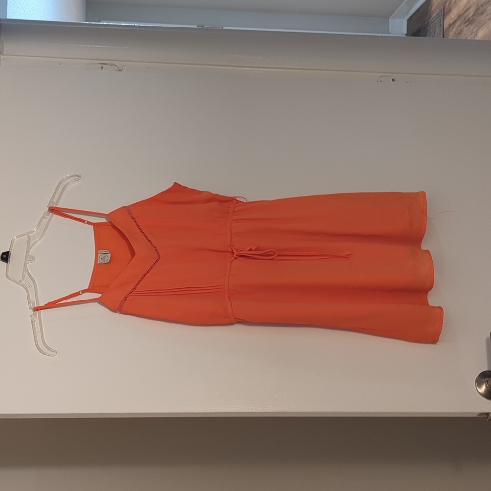 Peach women's dress